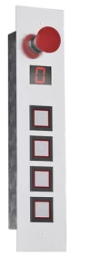 DK20250  RECESS MOUNTED BUTTON BUTTON FOR FREIGHT ELEVATORS